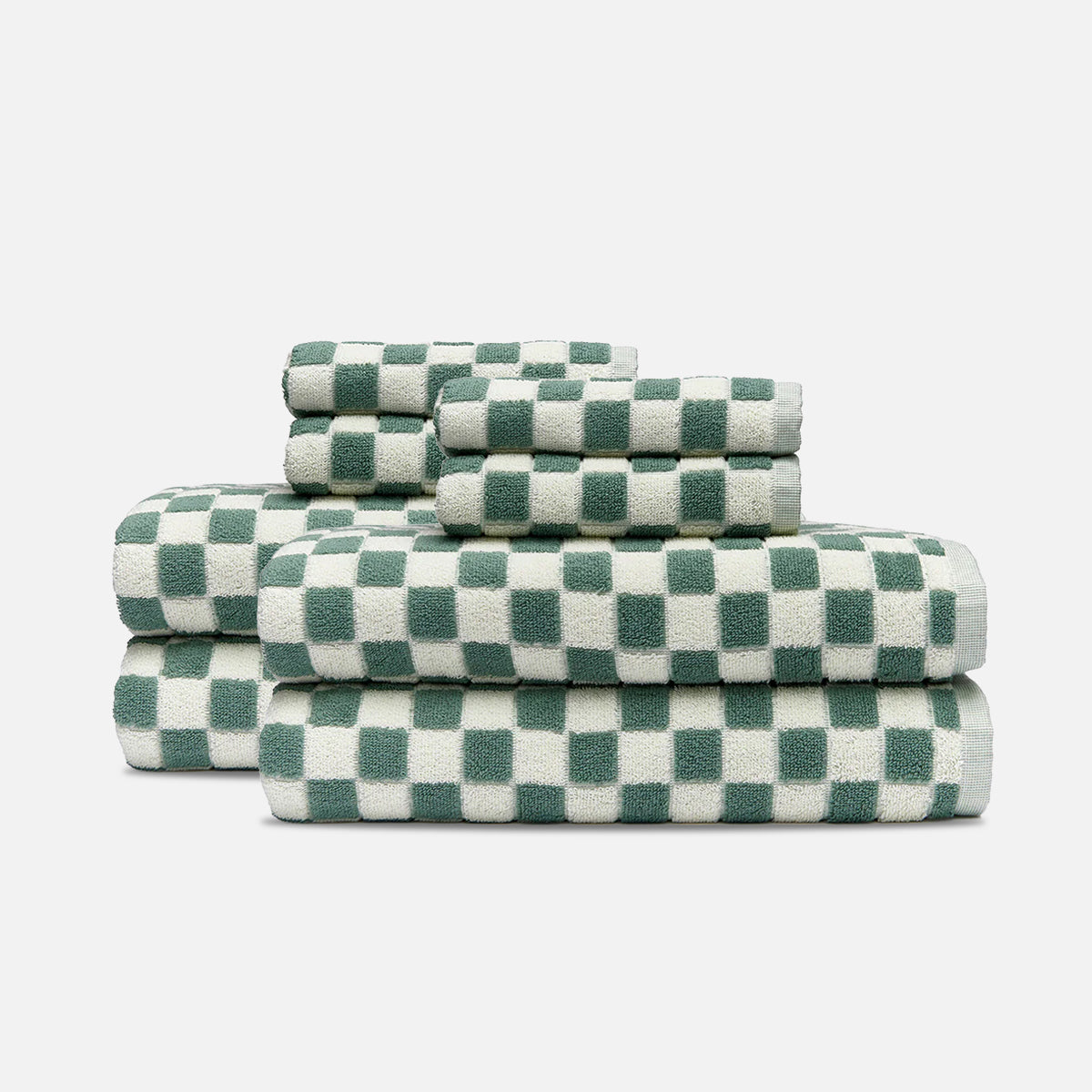 Mate Bath Towel Bundle (4+4) - Sage
