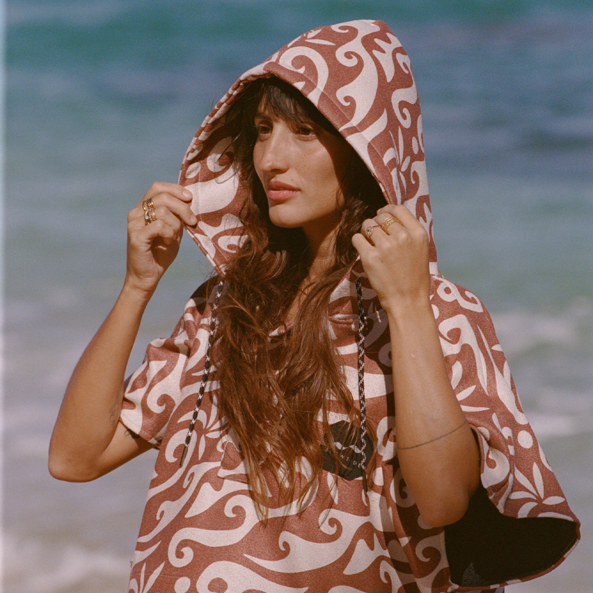 Bailey Quick-Dry Poncho | Bailey Elder x Slowtide
