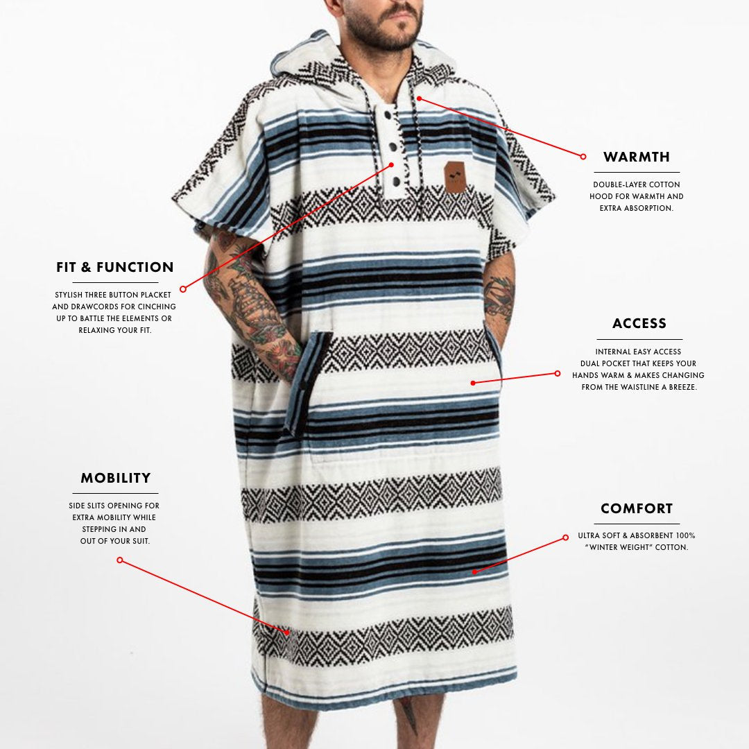 Oso Changing Poncho - S/M - Slowtide