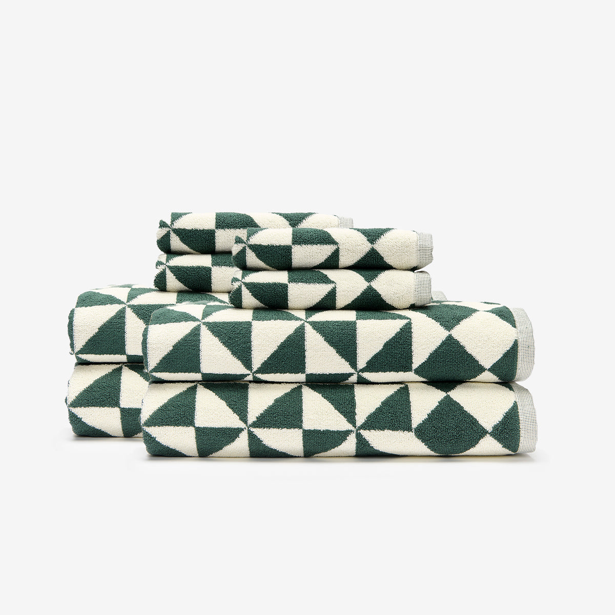 Gatsby Towel Bundle (4+4) - Sequoia