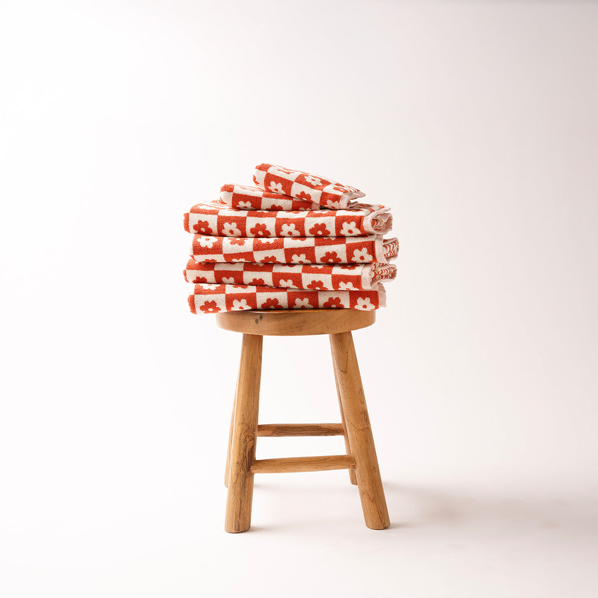 Gigi Bath Towel Bundle (2+2) - Rust