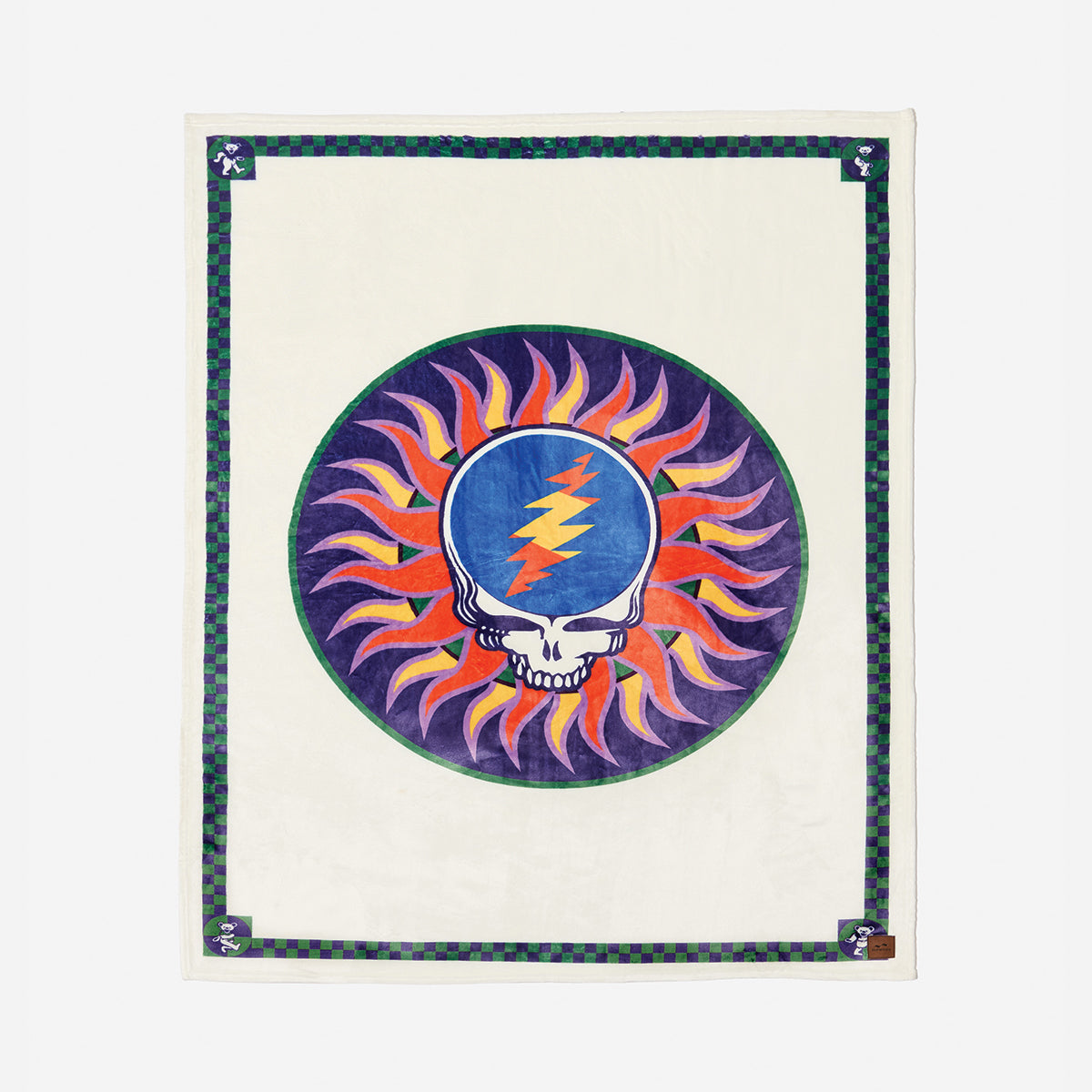 Gratitude Plush Fleece Blanket | Grateful Dead x Slowtide