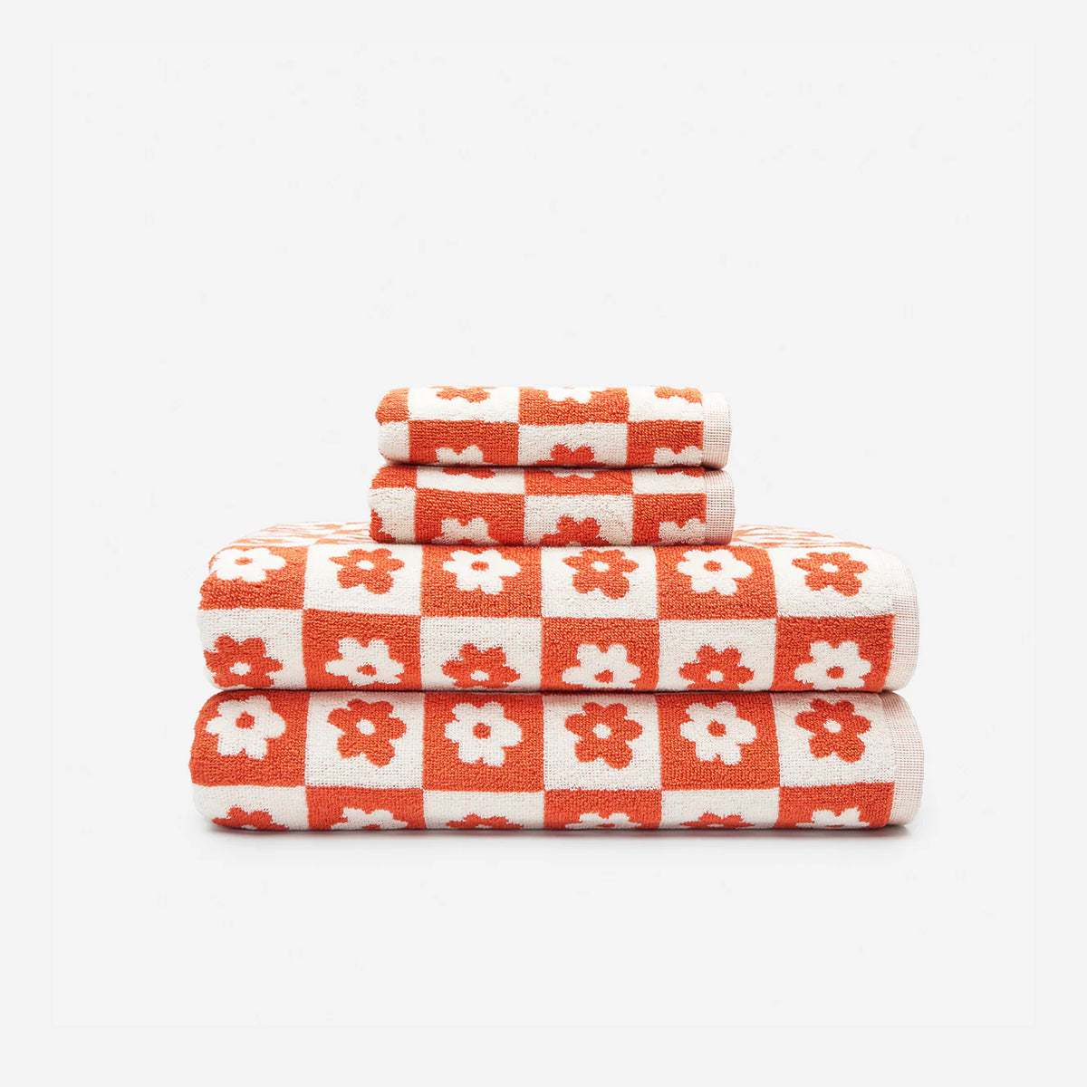 Gigi Bath Towel Bundle (2+2) - Rust
