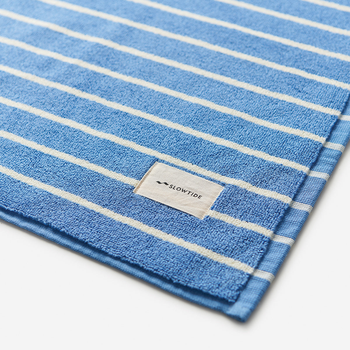 Koko Plush Bath Mat - Dove Blue