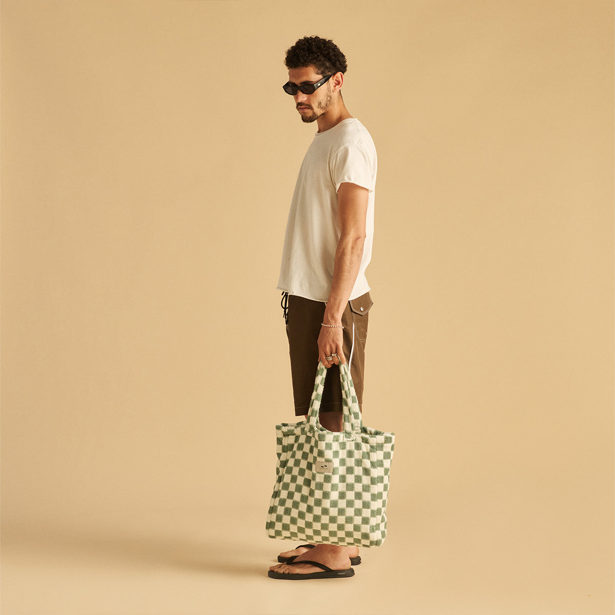 Mate Terry Tote Bag - Sage