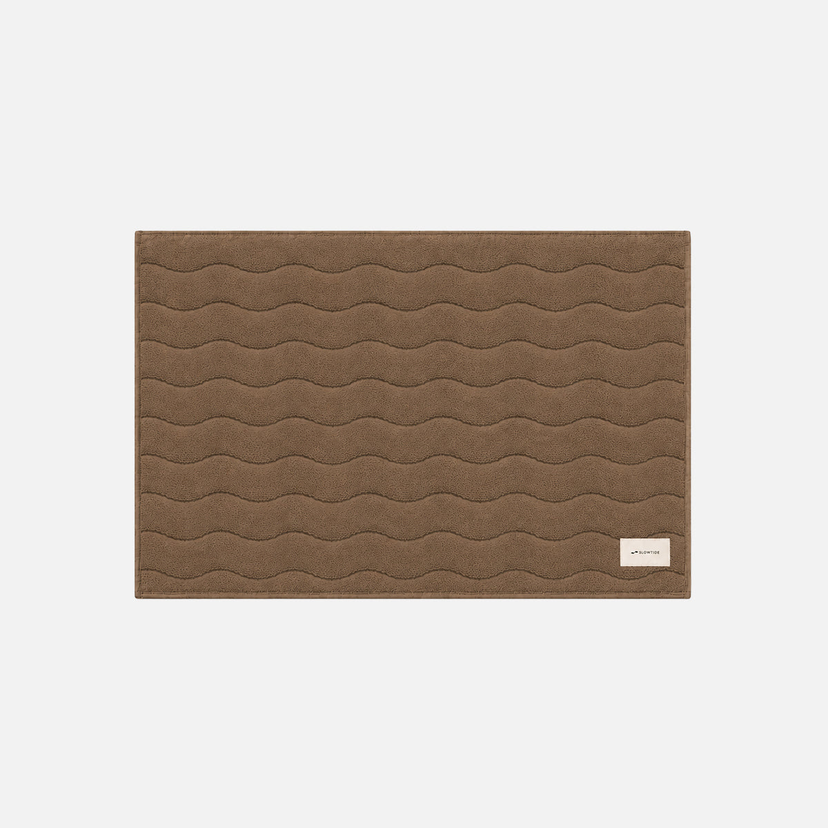 Slowtide Sculpted Bath Mat - Toast