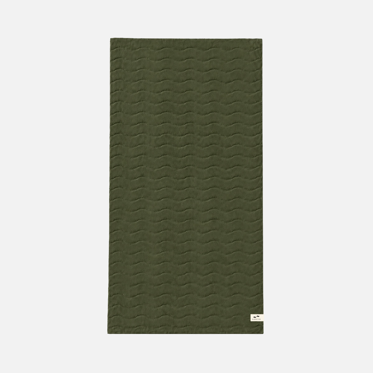 Slowtide Sculpted Bath Towel - Avo