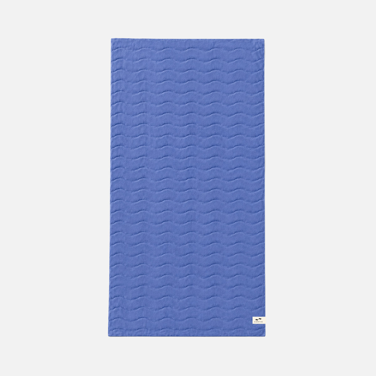 Slowtide Sculpted Bath Towel - Dove Blue