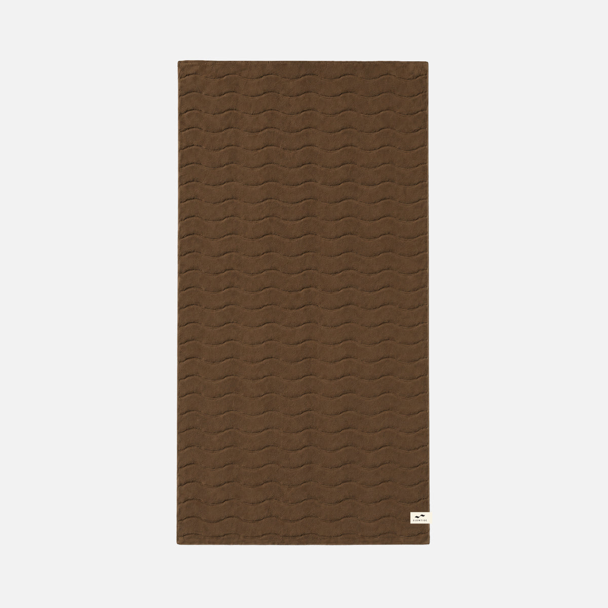 Slowtide Sculpted Bath Towel - Toast