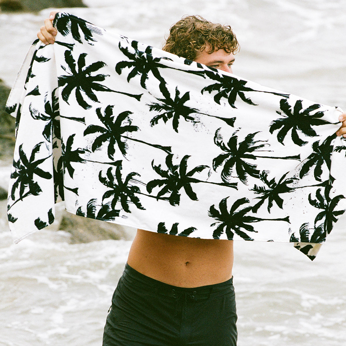 Luca Beach Towel - White