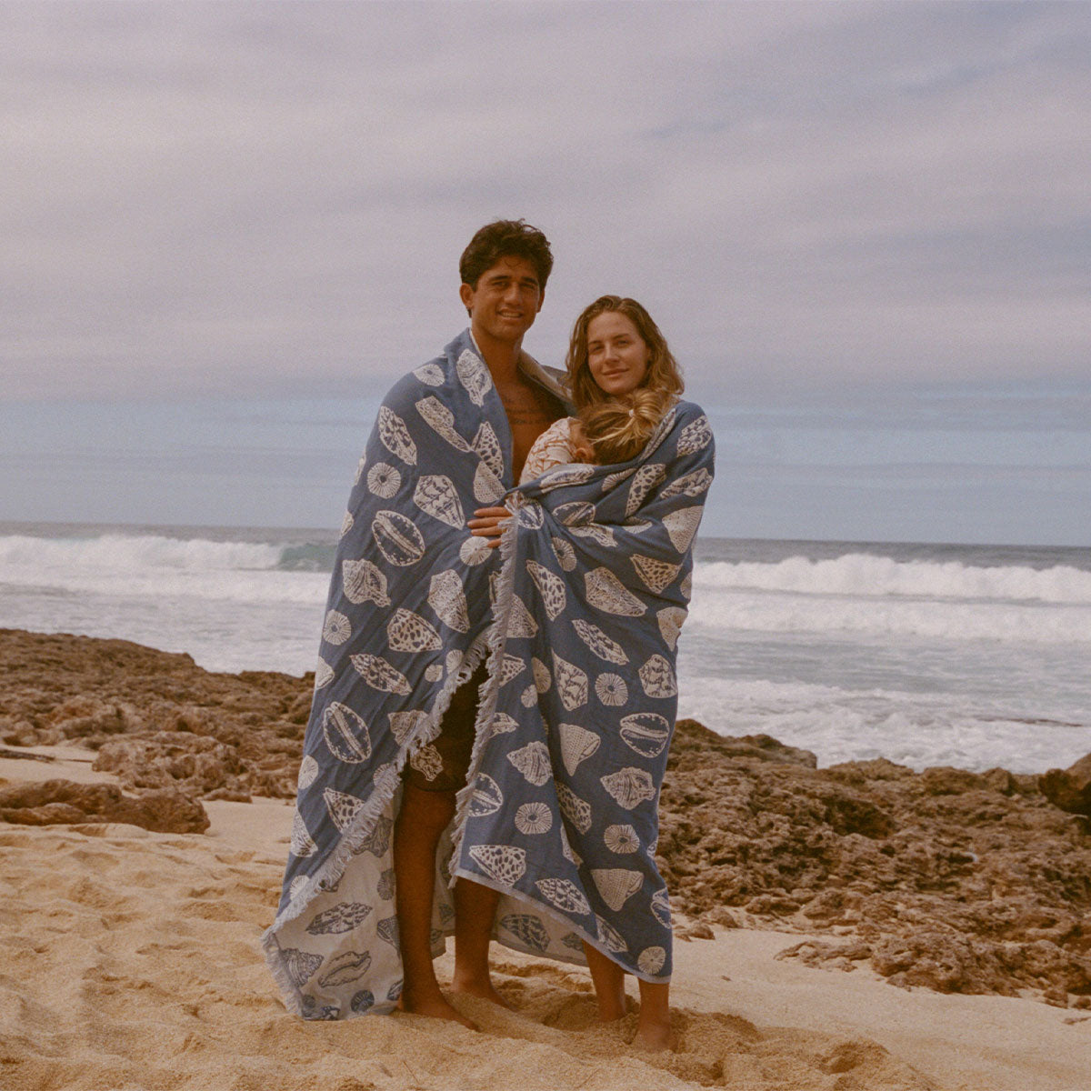 Treasures Driftweave Blanket - Salt Water
