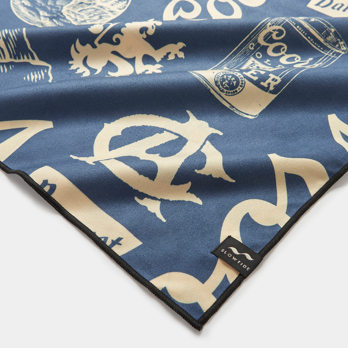 Banquet Lightweight Quick-Dry Travel Towel | Coors Banquet x Slowtide