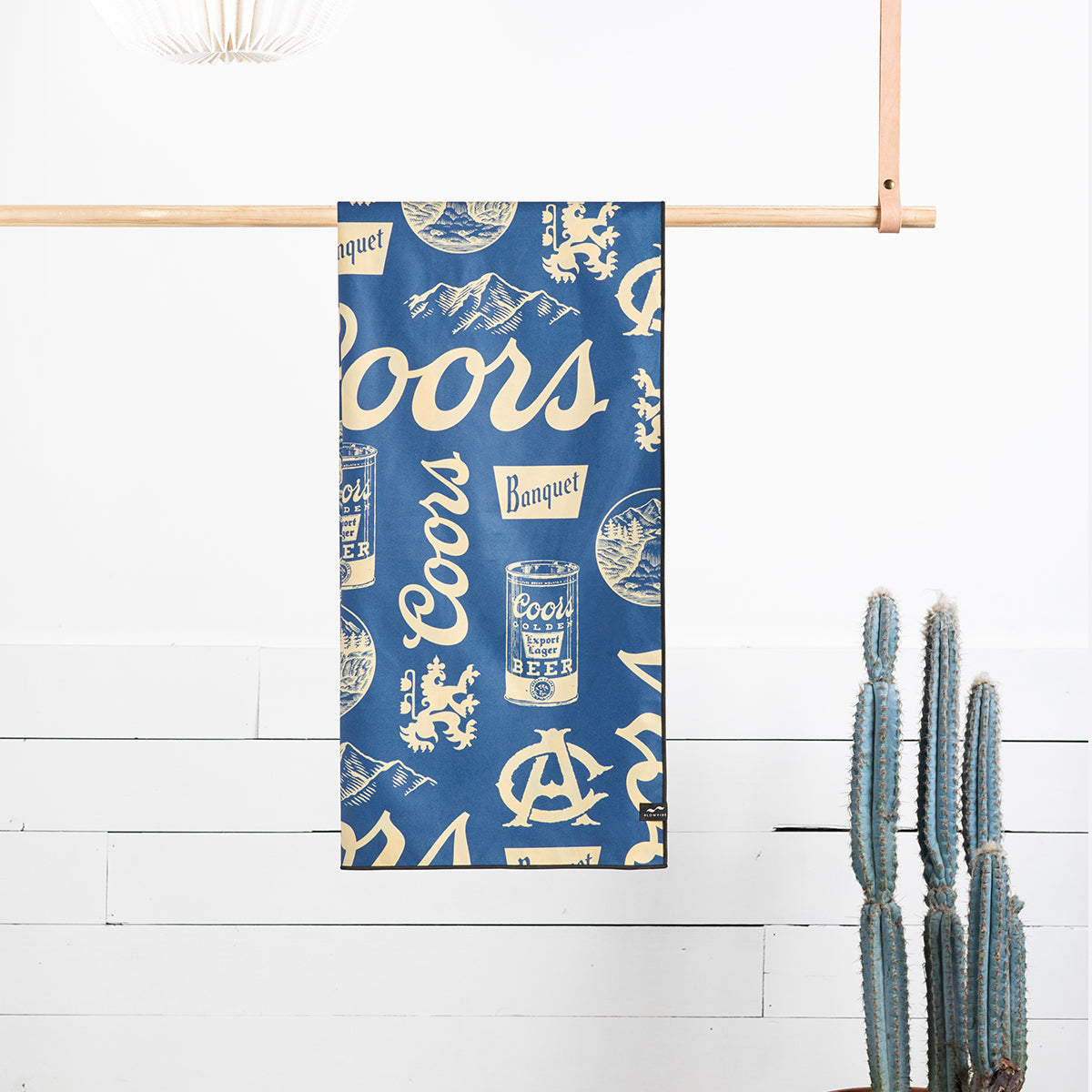 Banquet Lightweight Quick-Dry Travel Towel | Coors Banquet x Slowtide