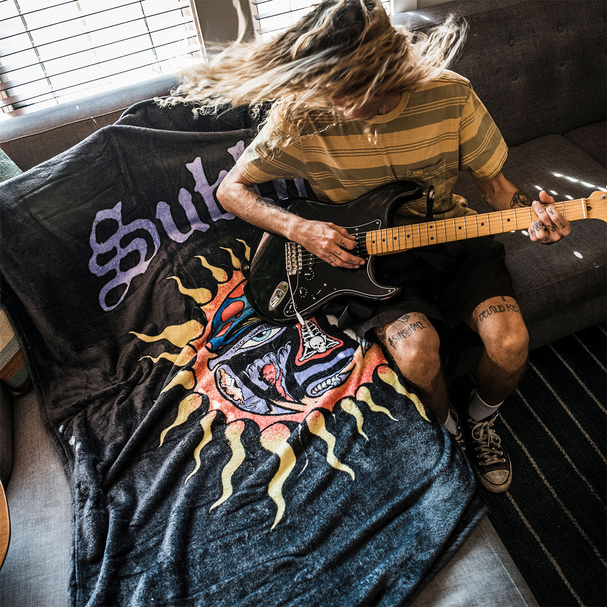 40 OZ Plush Throw Blanket | Sublime x Slowtide