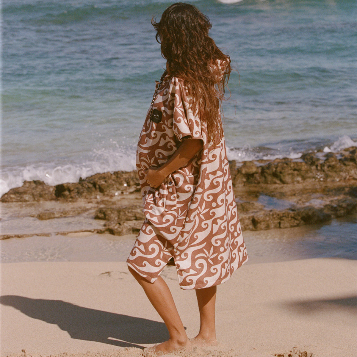Bailey Quick-Dry Poncho | Bailey Elder x Slowtide