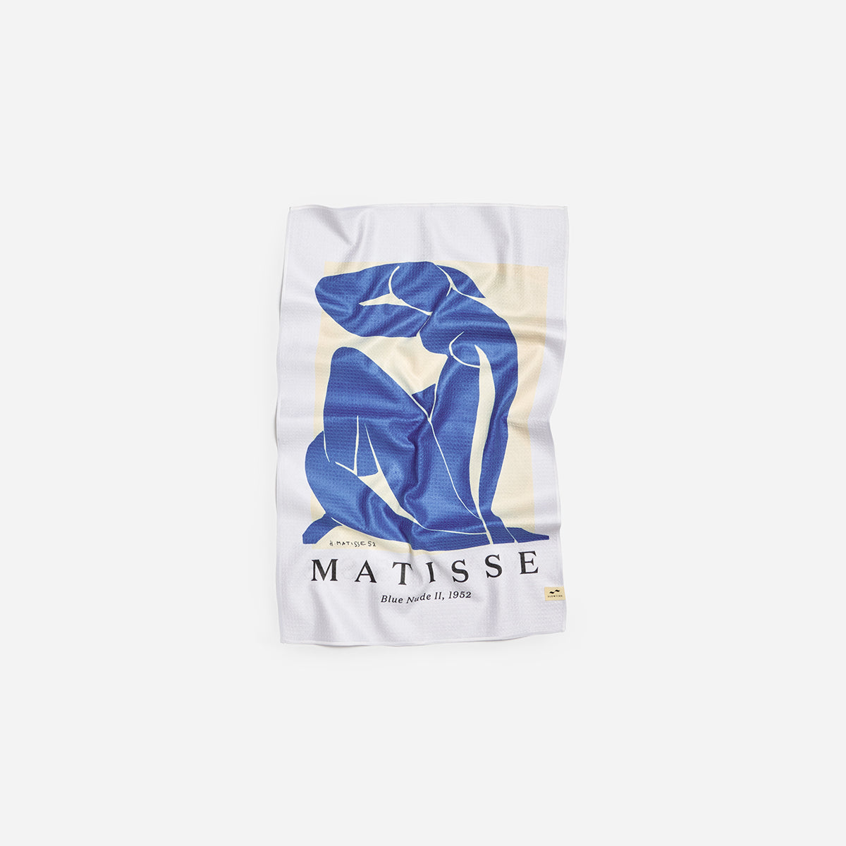 Blue Nude II Quick-Dry Kitchen Towel | Henri Matisse x Slowtide