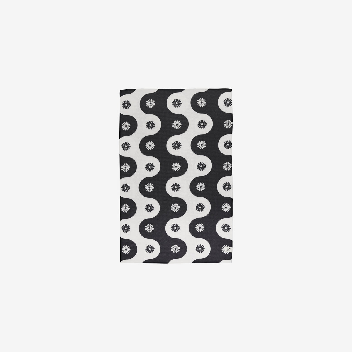 Botanical Waves Quick-Dry Kitchen Towel