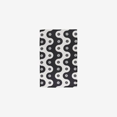 Botanical Waves Quick-Dry Kitchen Towel