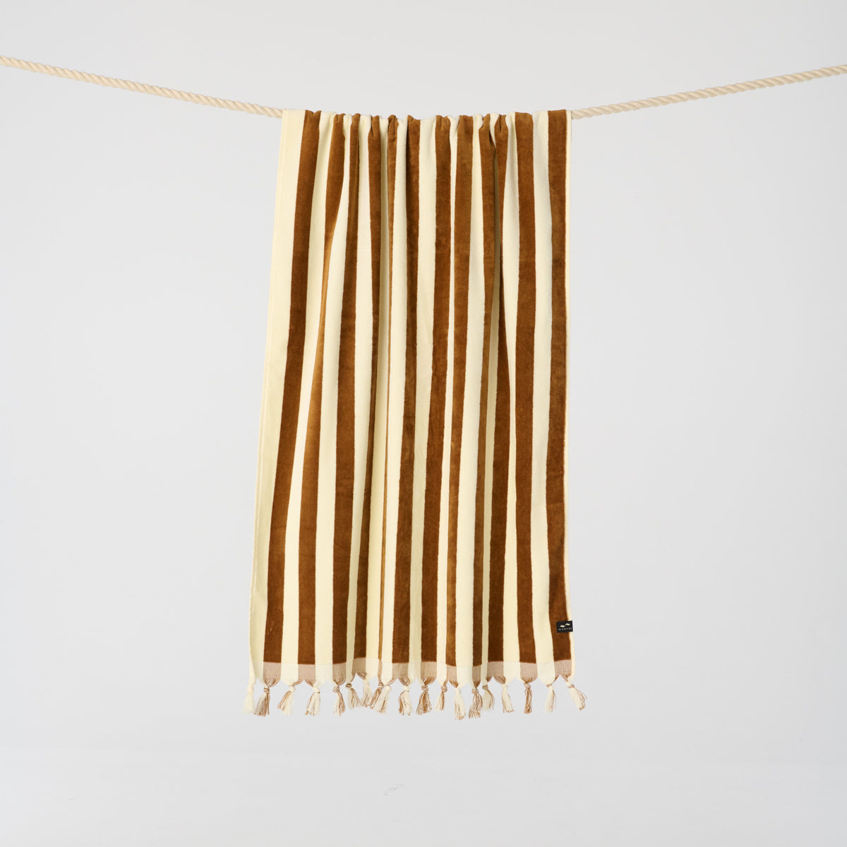 Cabana Fringe Beach Towel - Brush