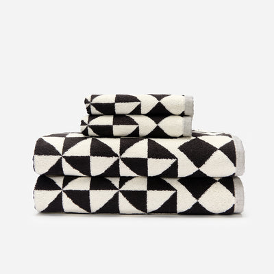 Gatsby Towel Bundle (2+2) - Black