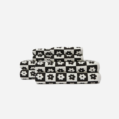 Gigi Bath Towel Bundle (4+4) - Black