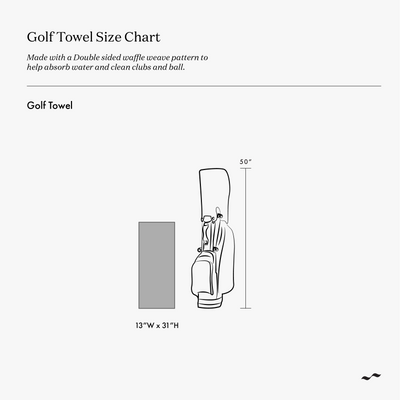 Triumph Golf Towel | Wu-Tang Clan x Slowtide