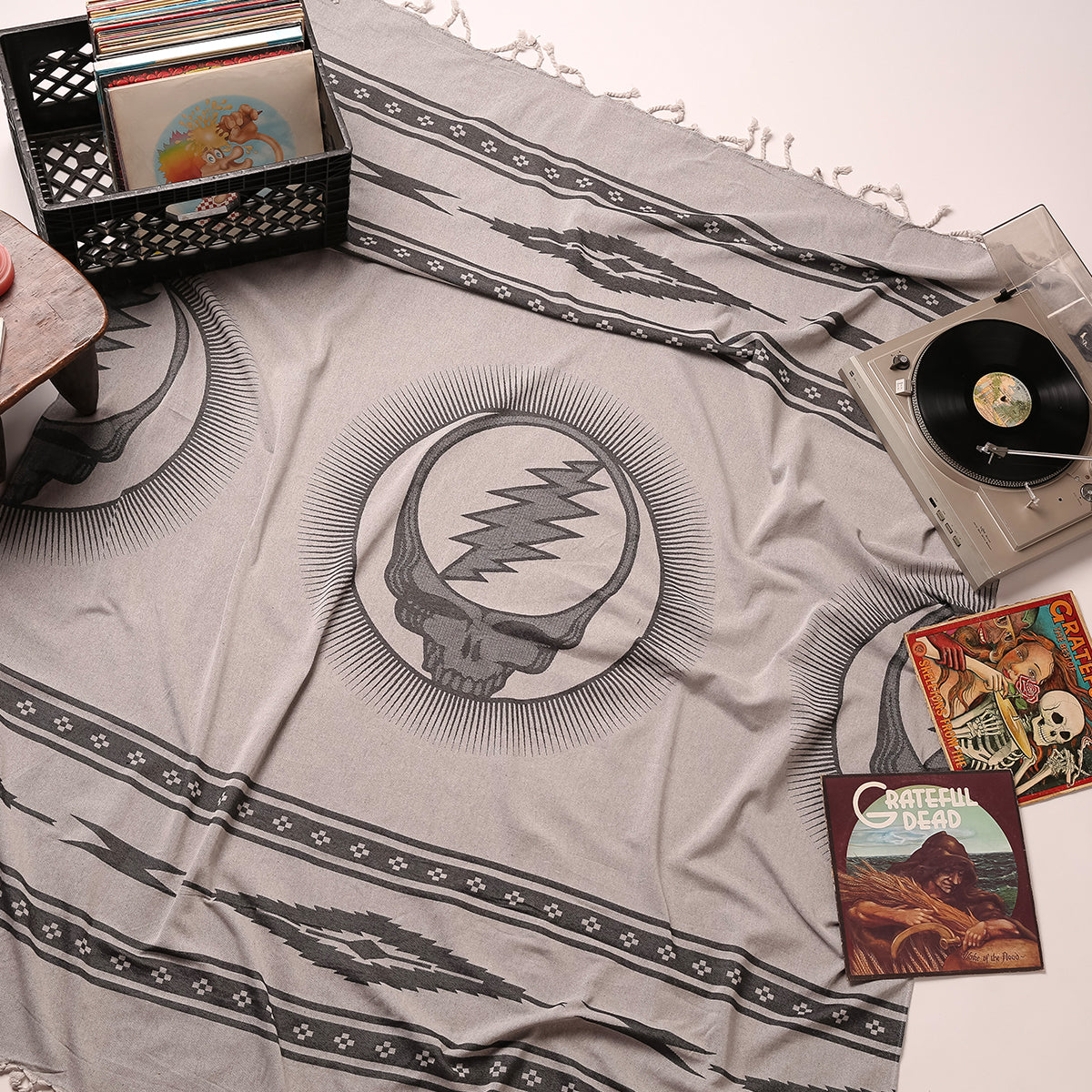 Fillmore Lightweight Beach Blanket | Grateful Dead x Slowtide| Grateful Dead x Slowtide