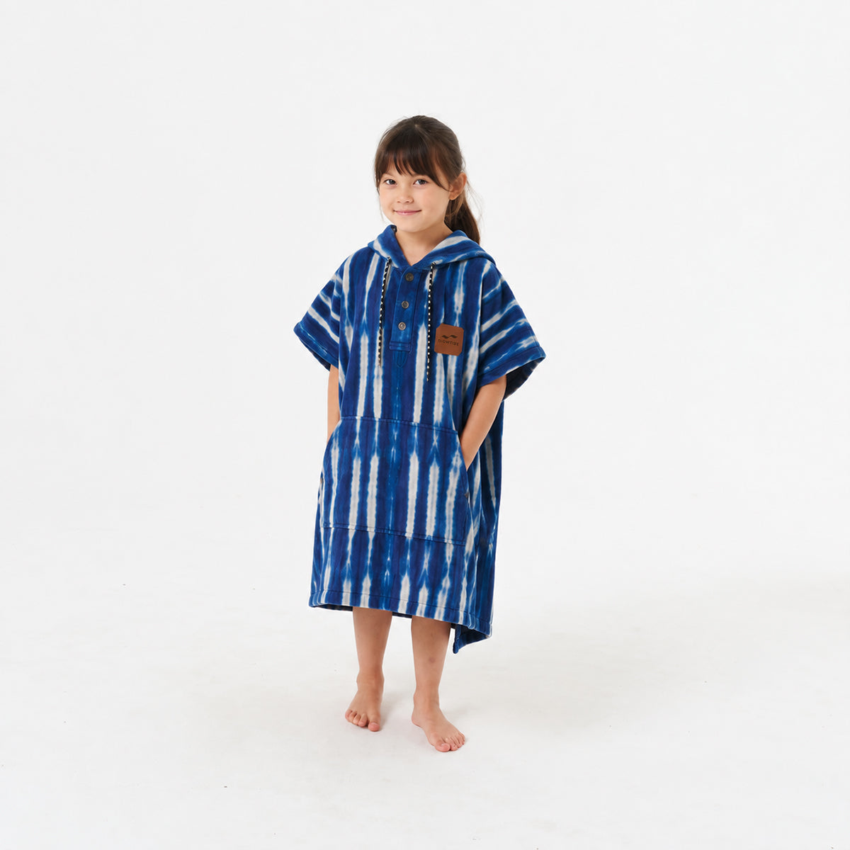 Kyoto Extra-Warm Kids Poncho