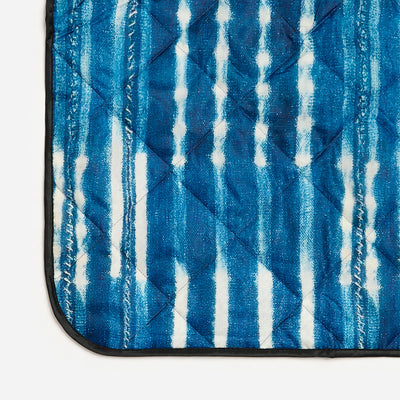 Kyoto Packable Picnic Blanket - Indigo