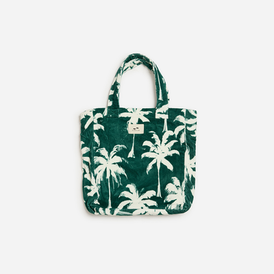Luca Terry Tote - Kale