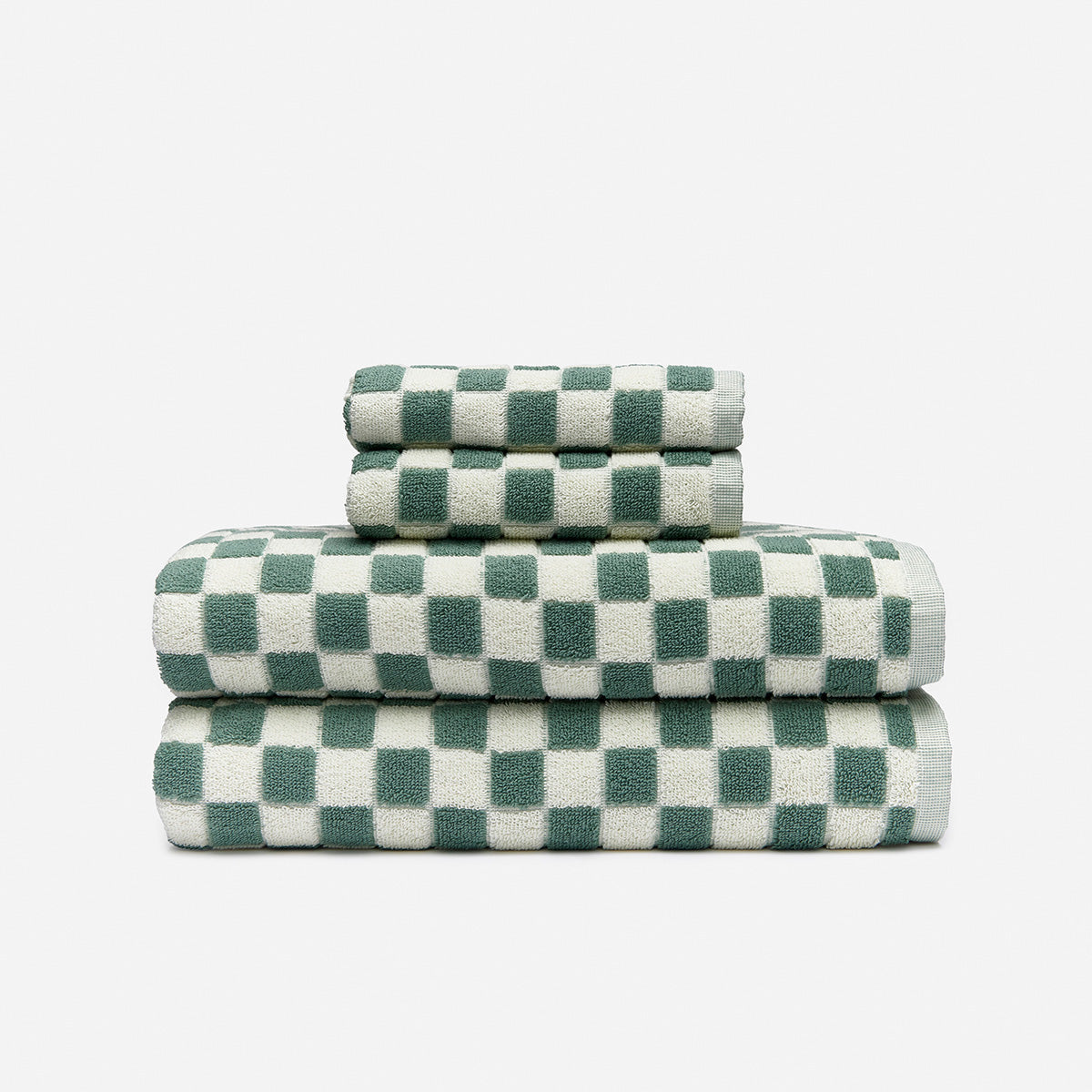 Mate Bath Towel Bundle (2+2) - Sage