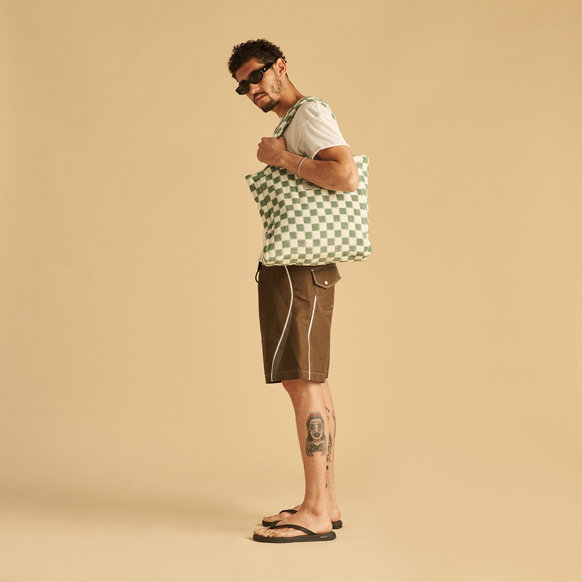 Mate Terry Tote Bag - Sage