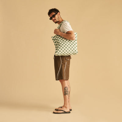 Mate Terry Tote Bag - Sage