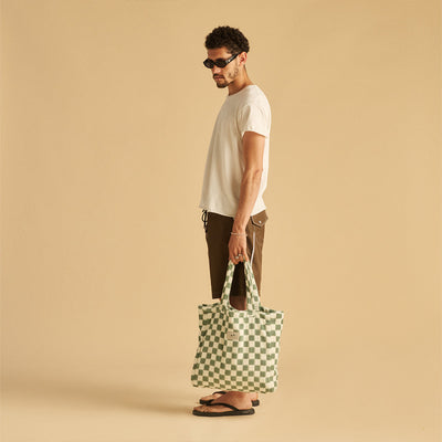 Mate Terry Tote Bag - Sage