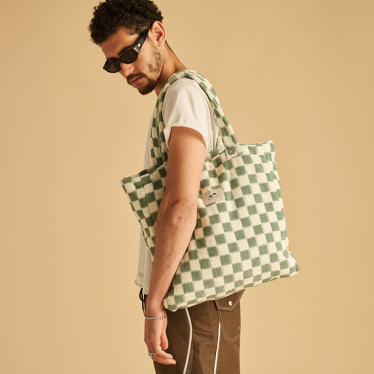 Mate Terry Tote Bag - Sage