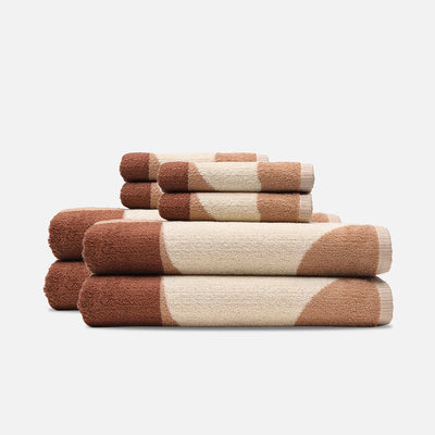 Robbie Bath Towel Bundle (4+4) - Fawn | Robbie Simon x Slowtide