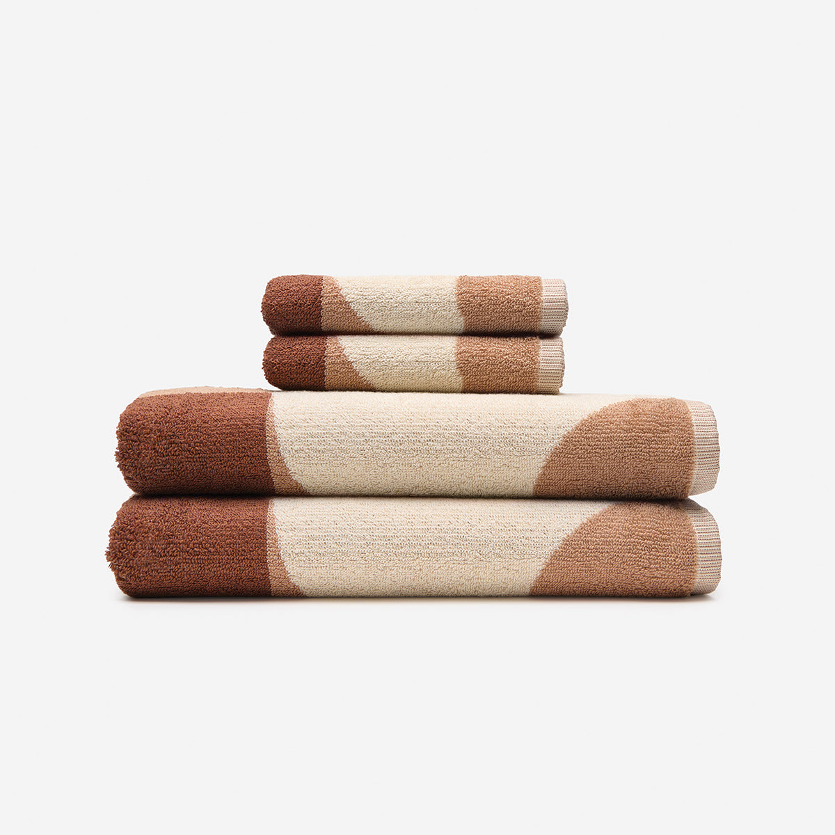 Robbie Bath Towel Bundle (2+2) - Fawn | Robbie Simon x Slowtide