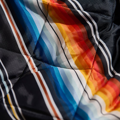 Santana Packable Picnic Blanket - Black