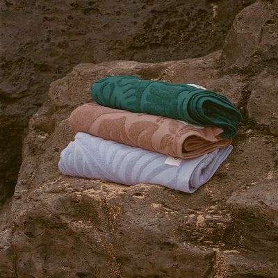 Kapena Sculpted Towel - Spruce