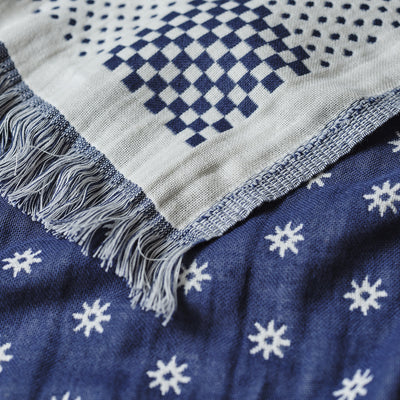 Shogun Driftweave Turkish Towel - Indigo