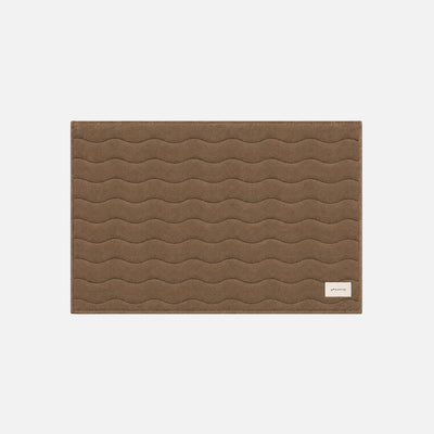 Slowtide Sculpted Bath Mat - Toast