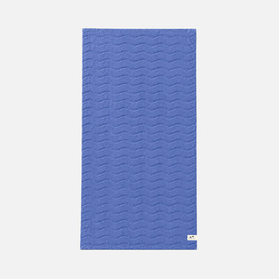 Slowtide Sculpted Bath Towel - Dove Blue