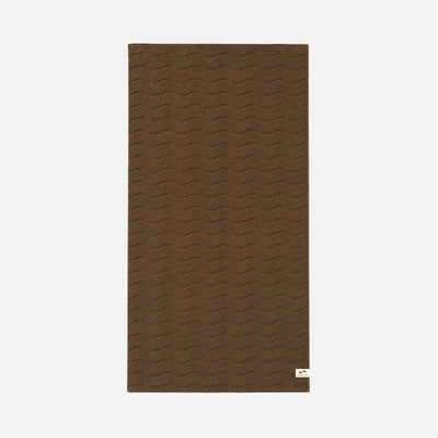 Slowtide Sculpted Bath Towel - Toast