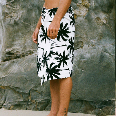 Luca Beach Towel - White