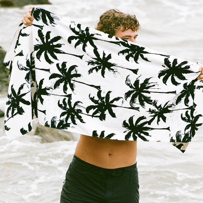 Luca Beach Towel - White
