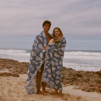 Treasures Driftweave Blanket - Salt Water