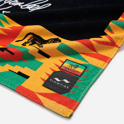 Trenchtown Beach Towel | Bob Marley x Slowtide