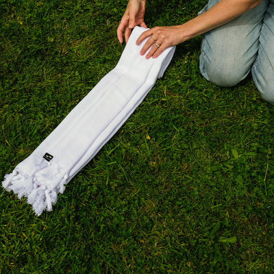 White Turkish Towel