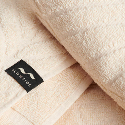 Kalo Bath Towel - Cream