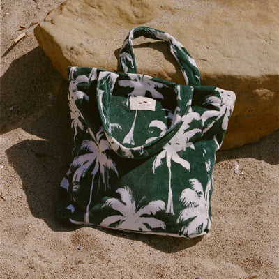 Luca Terry Tote - Kale